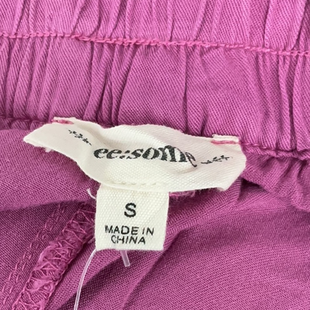 DRAWSTRING WAIST RAYON JOGGERS - Picture 7 of 8